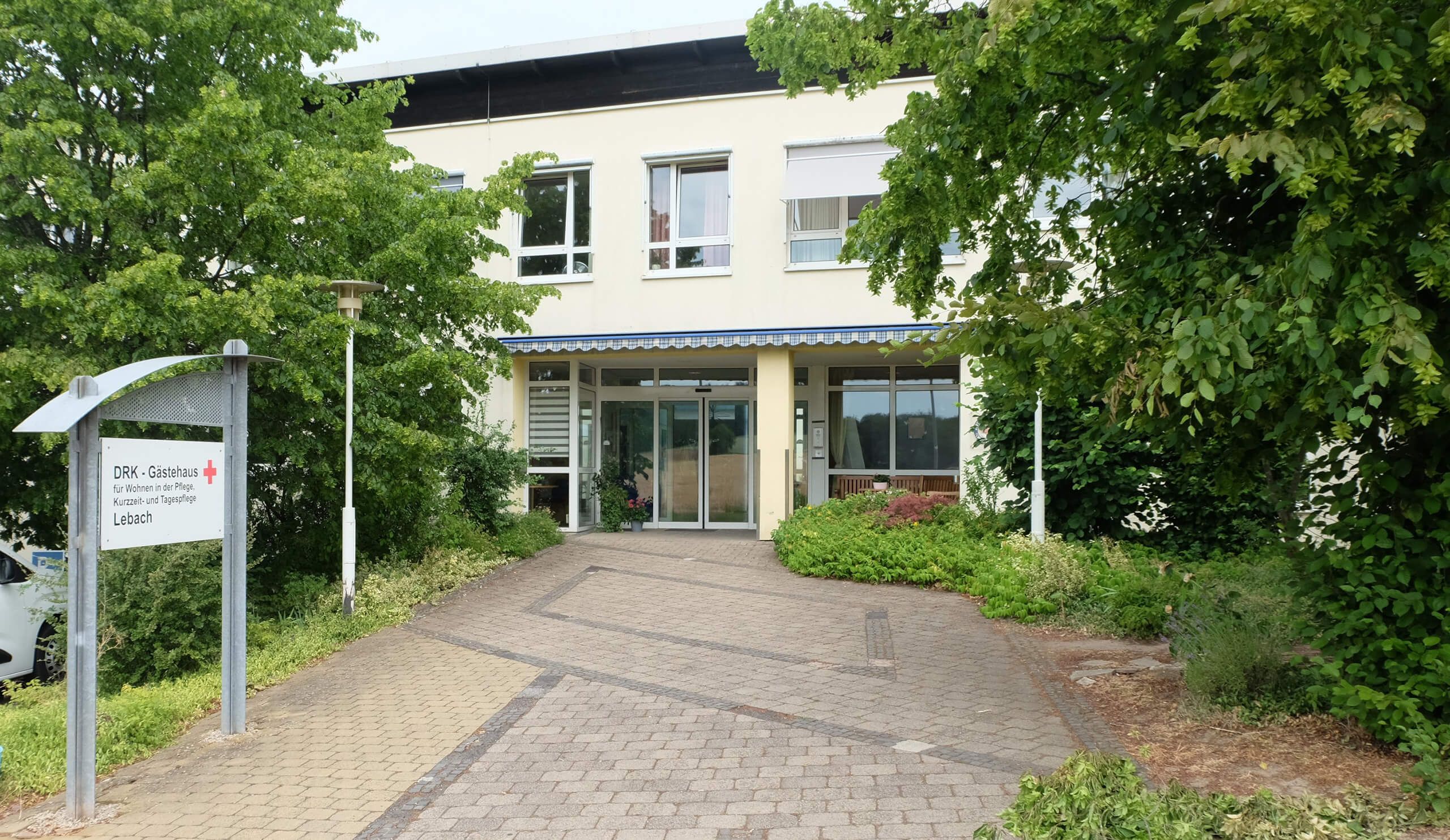 Außenansicht des DRK Gästehauses Lebach